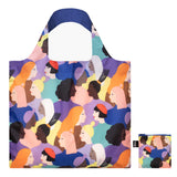 LOQI Artist Glitter Power Sisters Recycled Reusable Shopping Bag