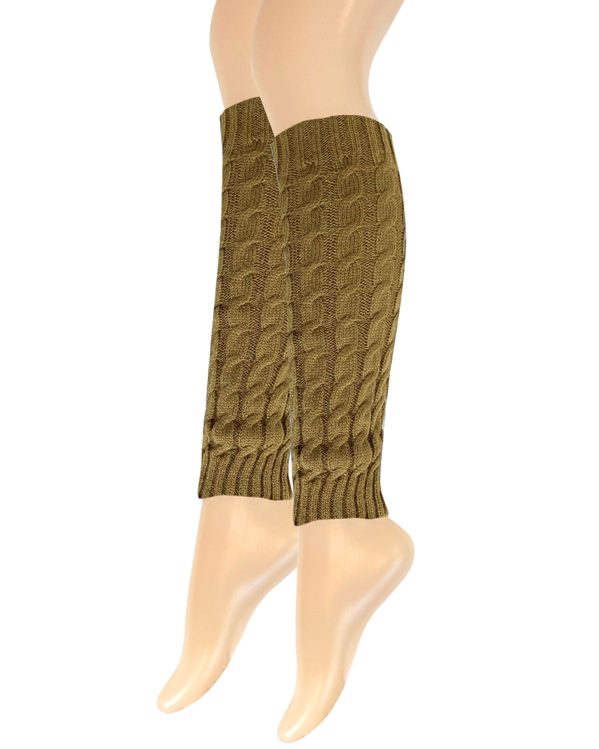 Cream Cable Knitted Leg Warmers, Accessories
