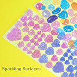 Wrapables Colorful Decorative Stickers for Scrapbooking, DIY Crafts, Stationery, Diary