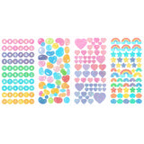 Wrapables Colorful Decorative Stickers for Scrapbooking, DIY Crafts, Stationery, Diary