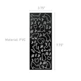 Wrapables Colorful Decorative Stickers for Scrapbooking, DIY Crafts, Stationery, Diary