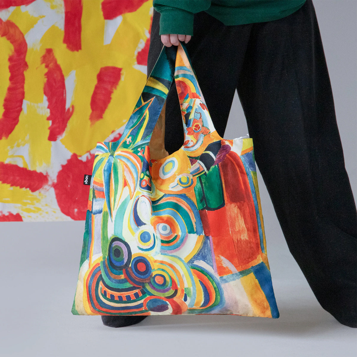 LOQI Museum Robert Delaunay Portuguese Women Recycled Reusable Shopping Bag