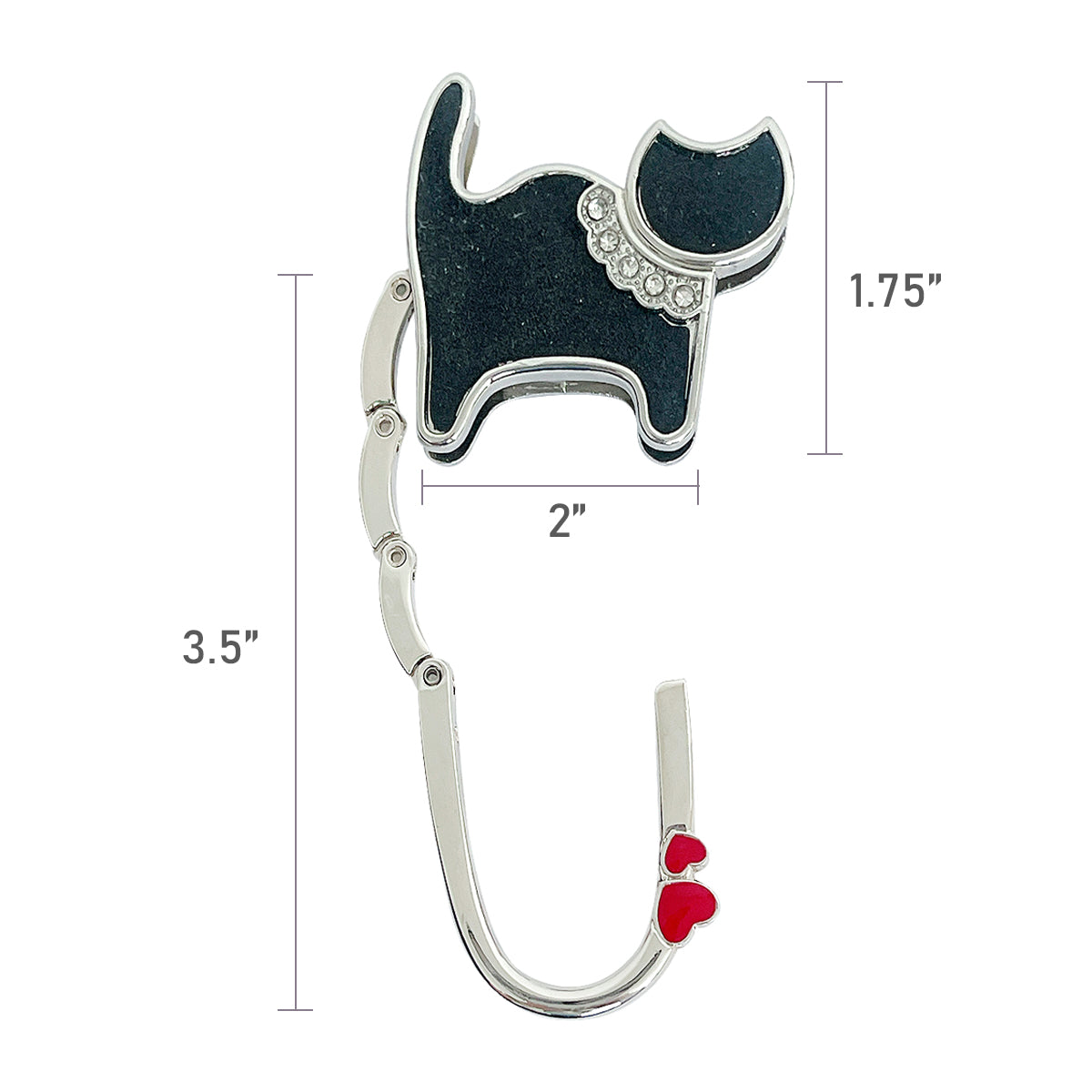 Amazon.com: AmYoYo 2 PCS Purse Hook for Table Handbag Hanger for Desk can  Hook Bag Purse Hook for Desk Heavy Duty Made of high-Strength Alloy  Materials Can Hanger Various Heavy Items 1 (''