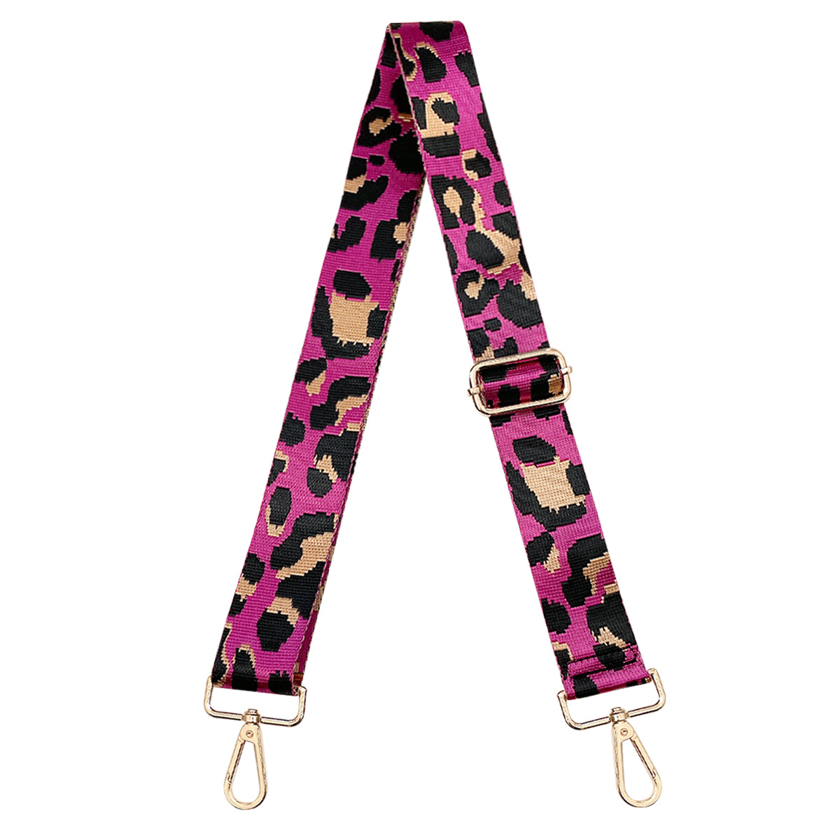  Womens Girls Crossbody Straps for Purses Pink Leopard Print  Adjustable Guitar Strap for Handbags : Clothing, Shoes & Jewelry