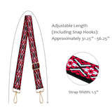 Wrapables Wide Adjustable Crossbody Handbag Strap, Women's Replacement Bag Strap for Purses