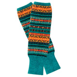 Wrapables Women's Bohemian Winter Warm Long Leg Warmers, Knee High Boot Socks