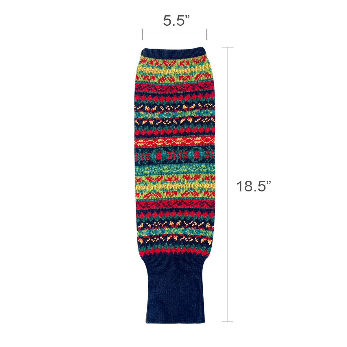  Bohemian Wool Knit Leg Warmers For Women Winter