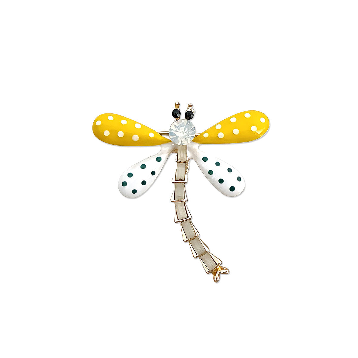 Wrapables Dragonfly Enamel Brooch Pin