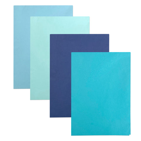 Allgala 100-Sheet 20x26 inch Tissue Gift Wrapping Craft Crepe Paper-Turquoise-GP51012