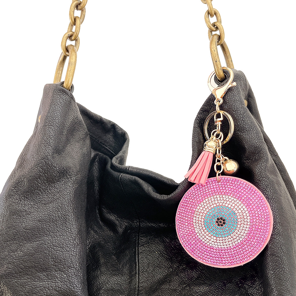 CHEZBABY Handmade Bag Charm Key Chain Car Keyring Charm Handbag Bag Purse  Pendant