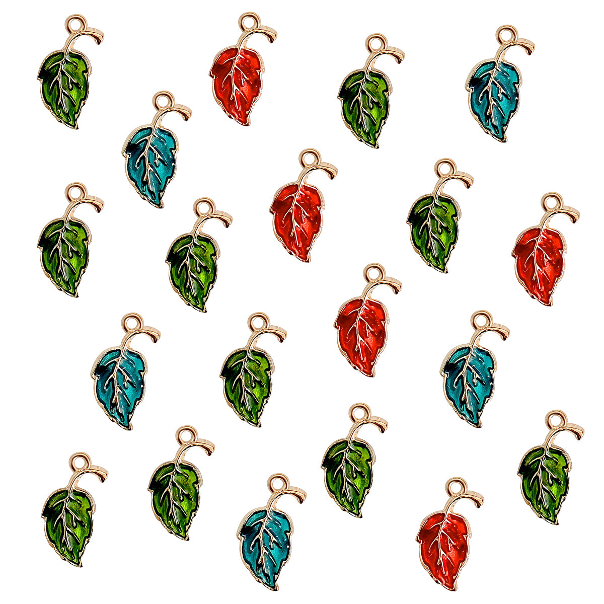 Wrapables Nature Charms for Jewelry Making Enamel Pendants