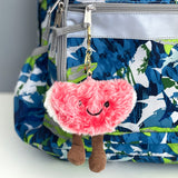 Wrapables Cute Plush Keychain Keyring Pendant Charm for Bag