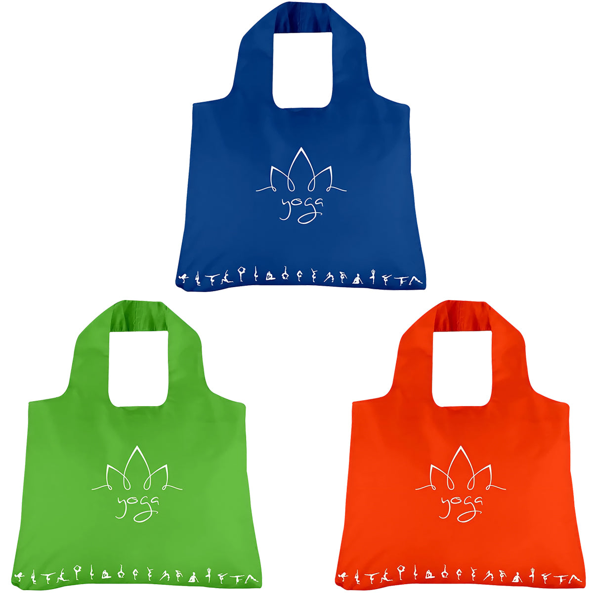 Envirosax Multi-Use Reusable Shopping Bag (Set of 3), Yoga