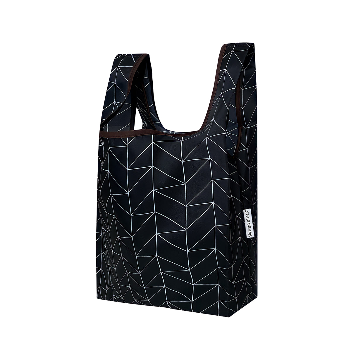 Small Graphic Geometric Pattern Bucket Bag For Women & Girls(WHITE)