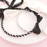 Wrapables Bow Headbands with Long Ribbon Head Wraps (Set of 2)