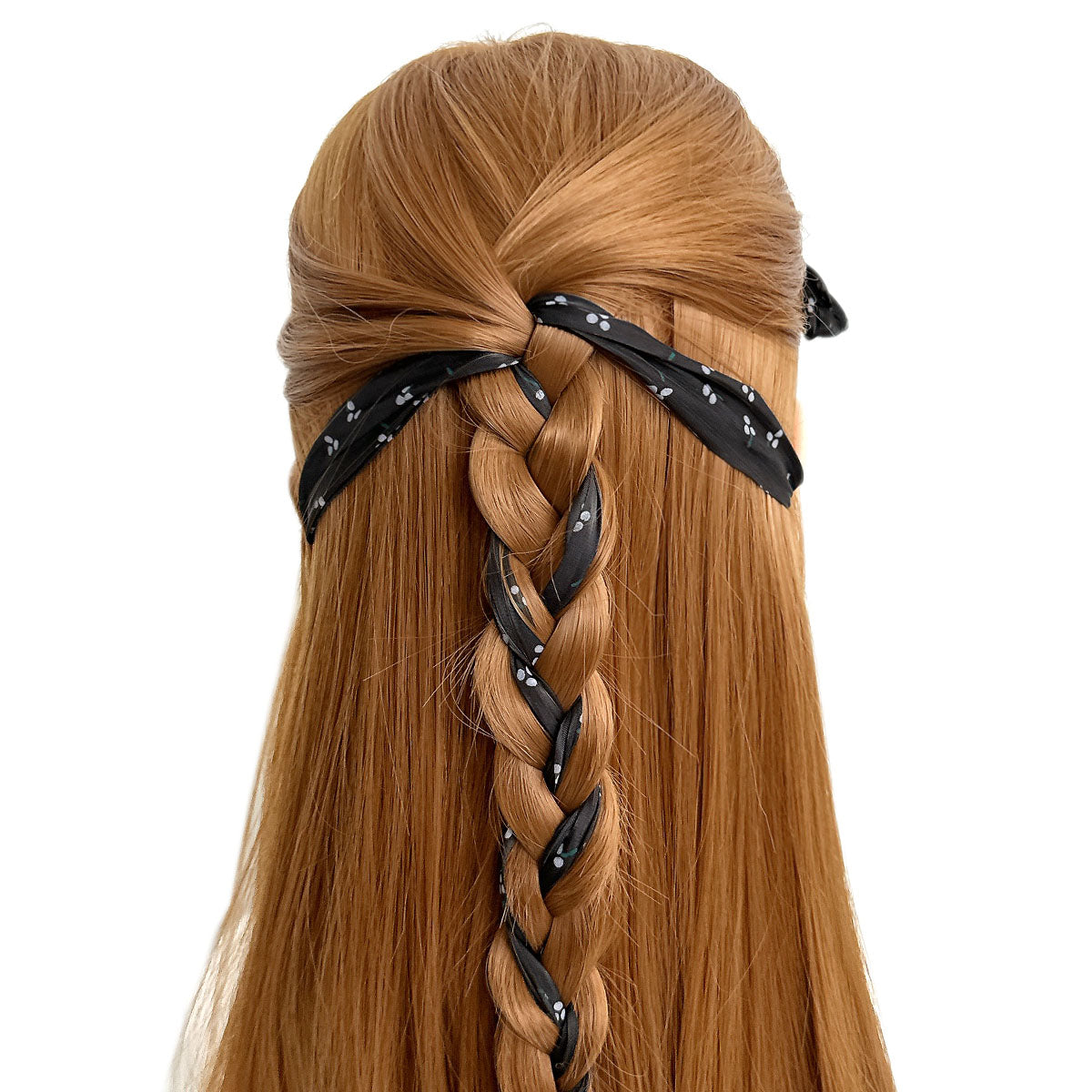 Wrapables Bow Headbands with Long Ribbon Head Wraps (Set of 2)