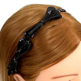 Wrapables Bow Headbands with Long Ribbon Head Wraps (Set of 2)