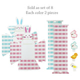 Wrapables Easter Gift Baskets with Handle, Treat Boxes for Eggs, Cookies and Candy