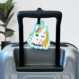 Wrapables Silicone Animal Luggage Tag with ID Card (Set of 3)
