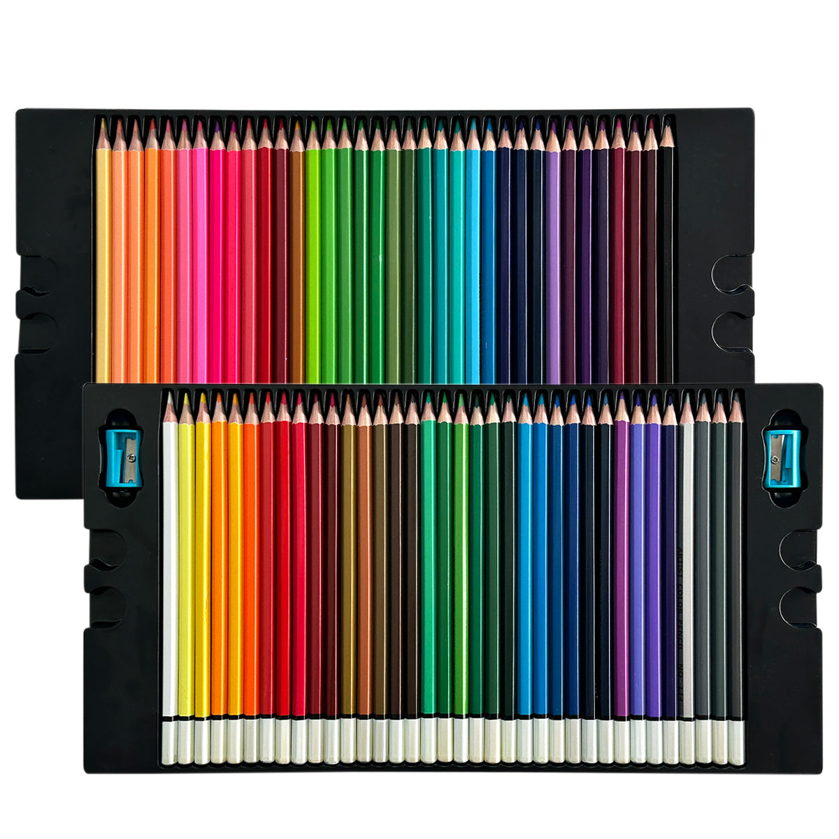 12 Metallic Colouring Pencils, Colouring Pencils for Adults