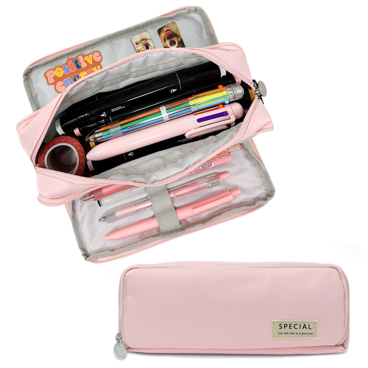 iSuperb Small Pencil Case Pencil Pouch Cute Pen Holder Aesthetic Pen Bag  Coin Pouch Cosmetic Bag Office Stationery Organizer for Women