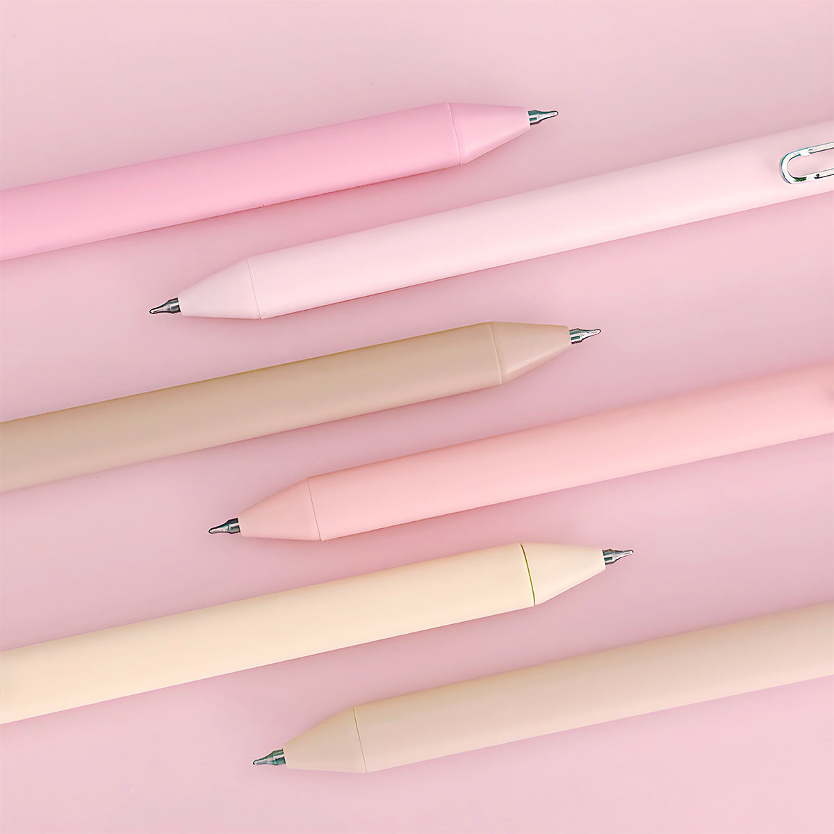Aesthetic Pens for School, Student Note Taking,Writing, Office Supplies  (Pink)