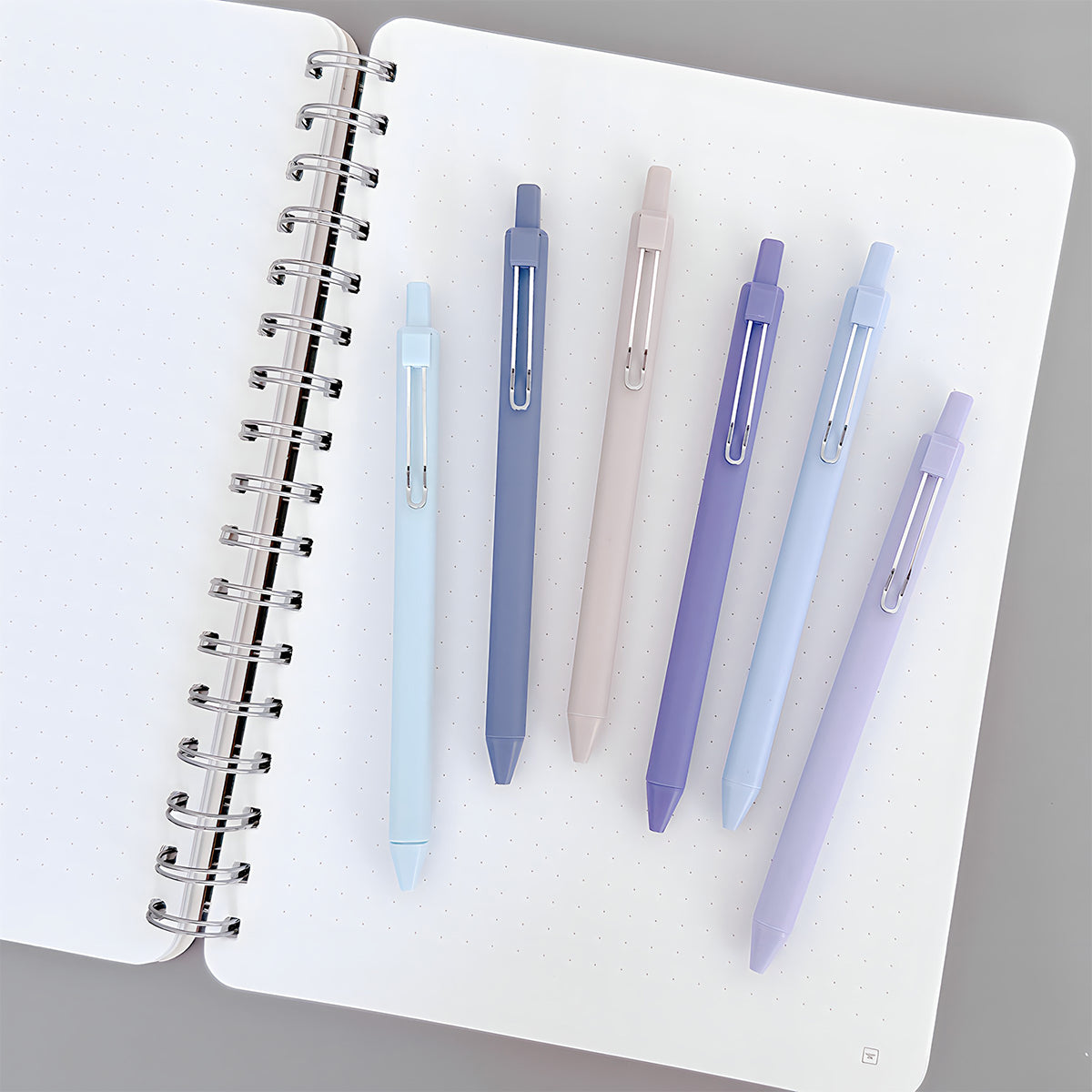 Pastel Pens Ballpoint Blue or Black Ink Pens for Work, Office
